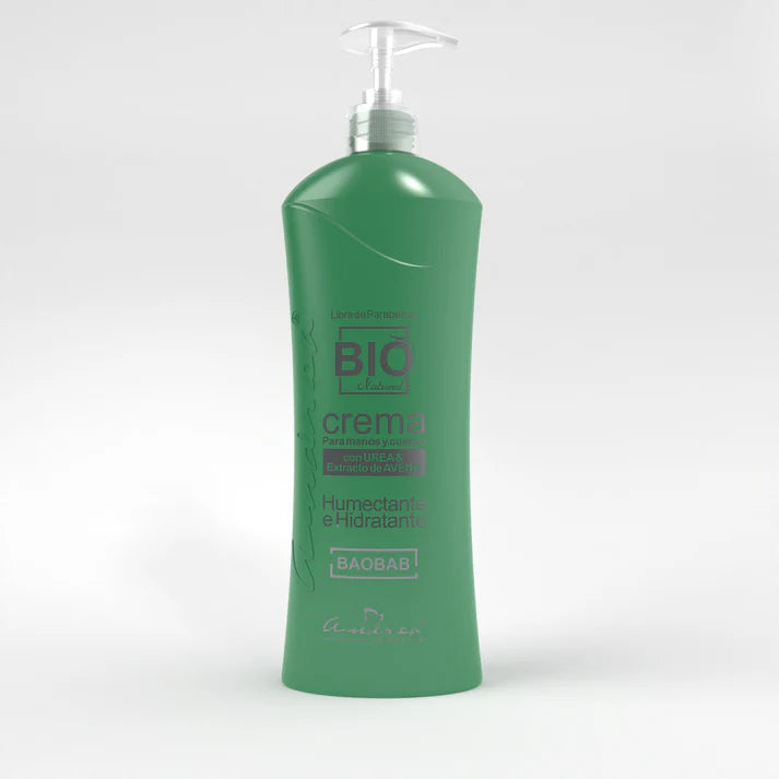 Crema Humectante Hidratante Para Manos y Cuerpo x600ml