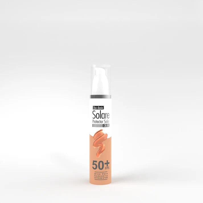 Solare Protector Solar Con Color 50+ x60ml