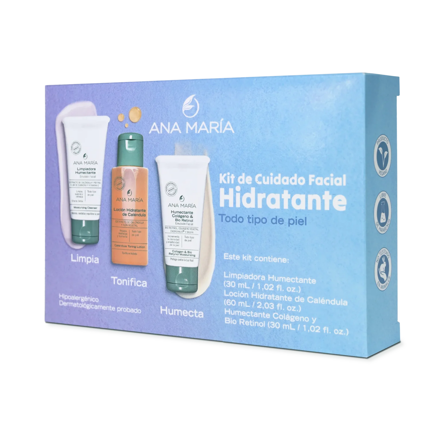 Kit Cuidado Hidratante Ana María