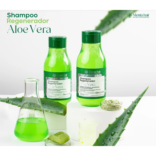 Menta Hair Shampoo Aloe Vera x 550 ml