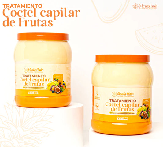 Tratamiento Coctel Capilar de frutas X2000ml