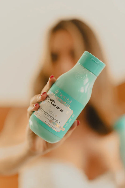 Shampoo Purificante Forte con Menta y Ginkgo Biloba X550ml
