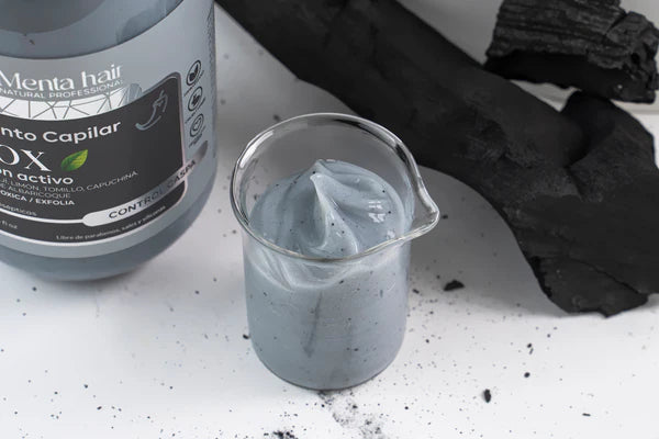 Tratamiento Capilar Detox Con Carbon Activado X550ml