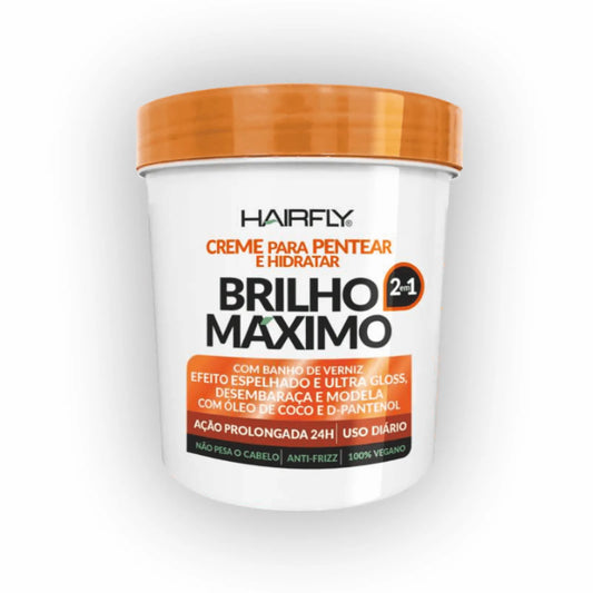 Crema hidratante y peinadora 2 en 1 Máximo Brillo 900 g