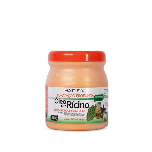 Crema Acondicionadora de Hidratación Profunda con Aceite de Ricino - 1 kg