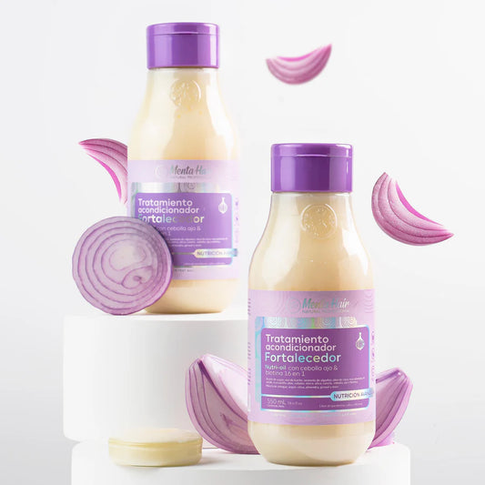 Tratamiento Acondicionador Fortalecedor Con Cebolla y Ajo X550ml